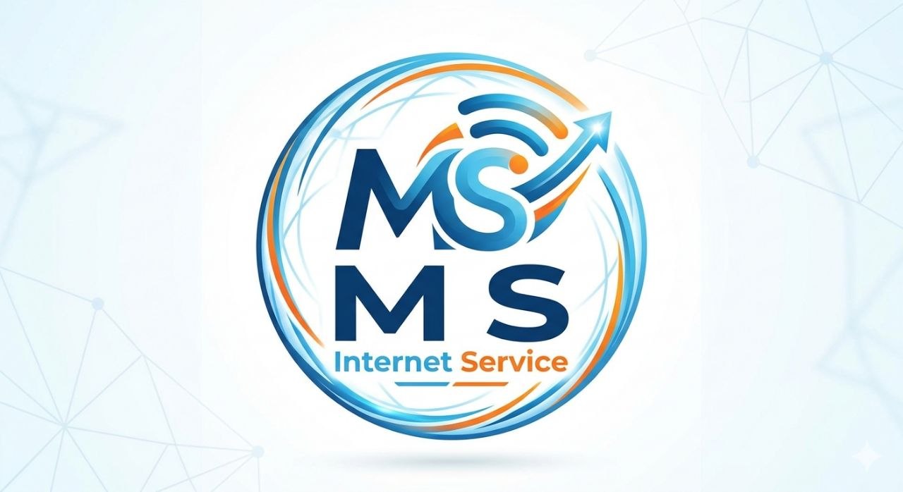 M S internet service-logo